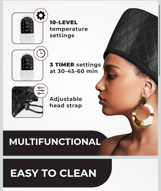 Lela’s Nektar | Deep Conditioning Heating Cap